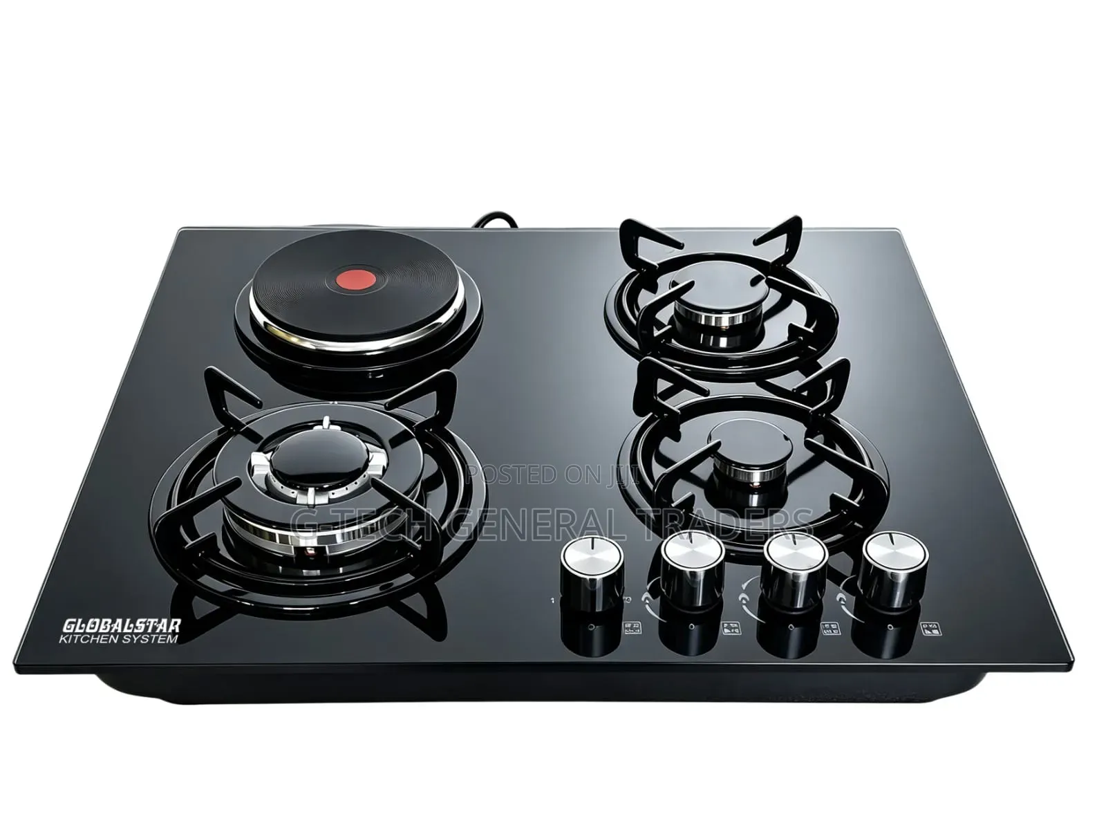Globalstar GS-4G29
Gas Stove (3+1) Rapid Hotplate Gas Burner