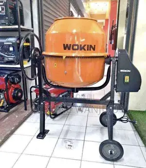 Electric Concrete Mixer/ Wokin Powerful Concrete Mixer Machine 200l