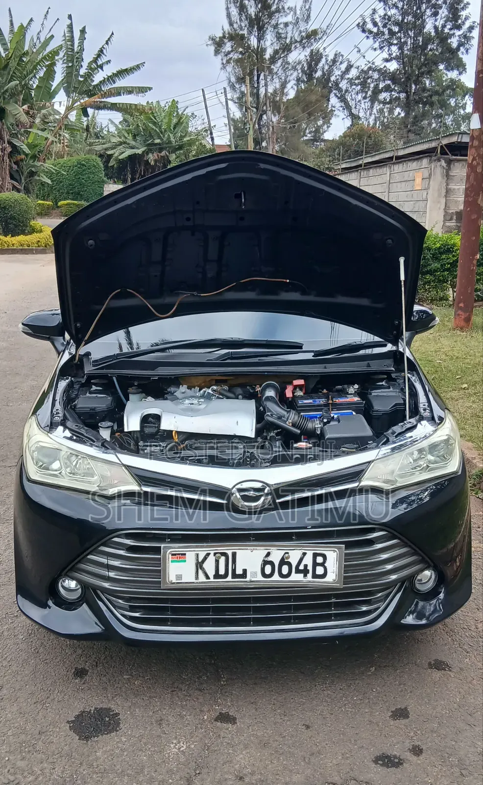 Toyota Axio 2015 Black