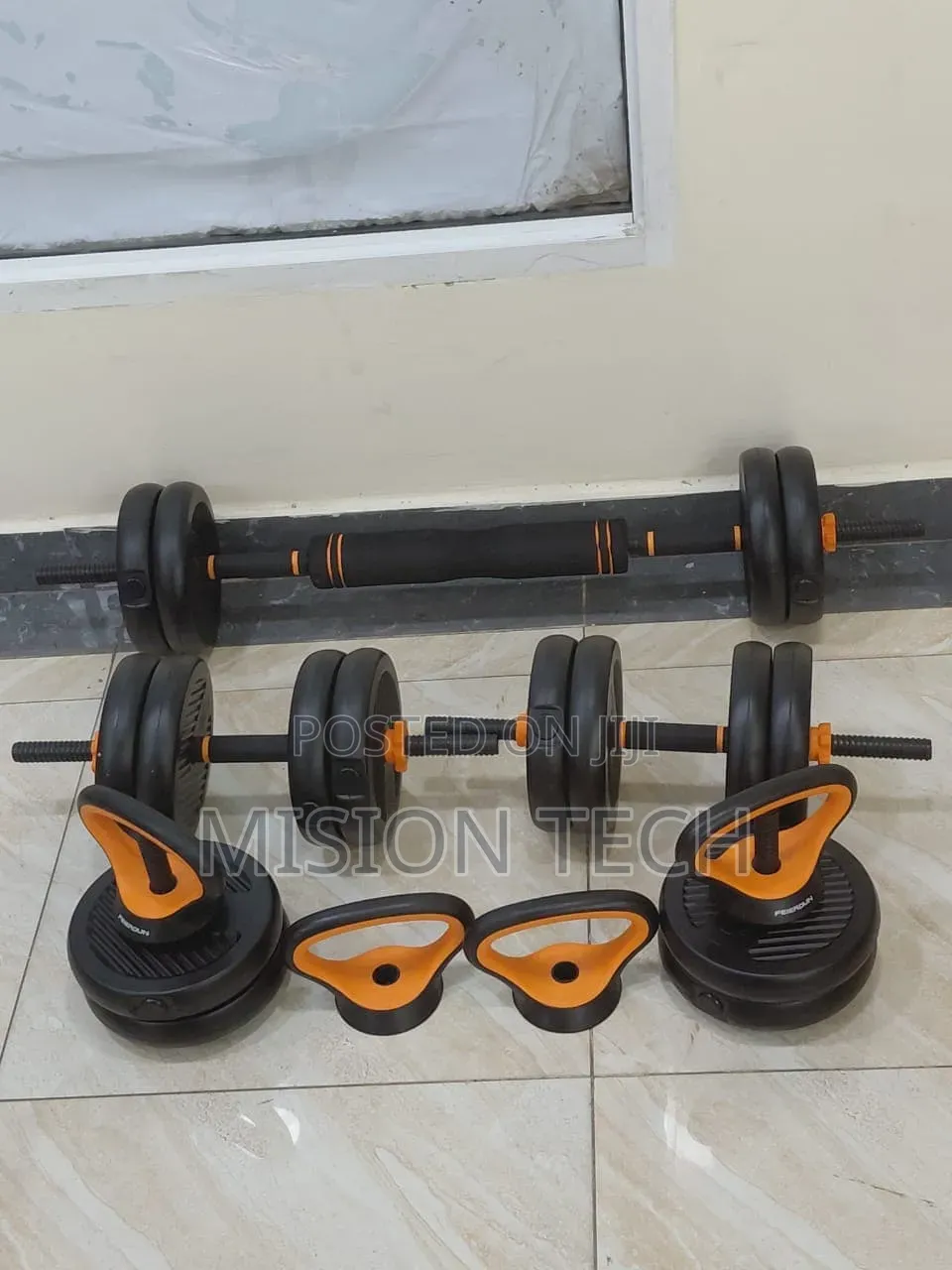 50kg 6-in-1 Adjustable Dumbbell* 