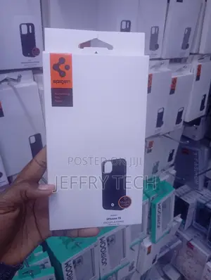 Spigen Enzo Aramid MagFit Case Designed for the iPhone 15.