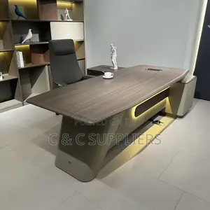 Director Imported L-Shaped Table-1.8m