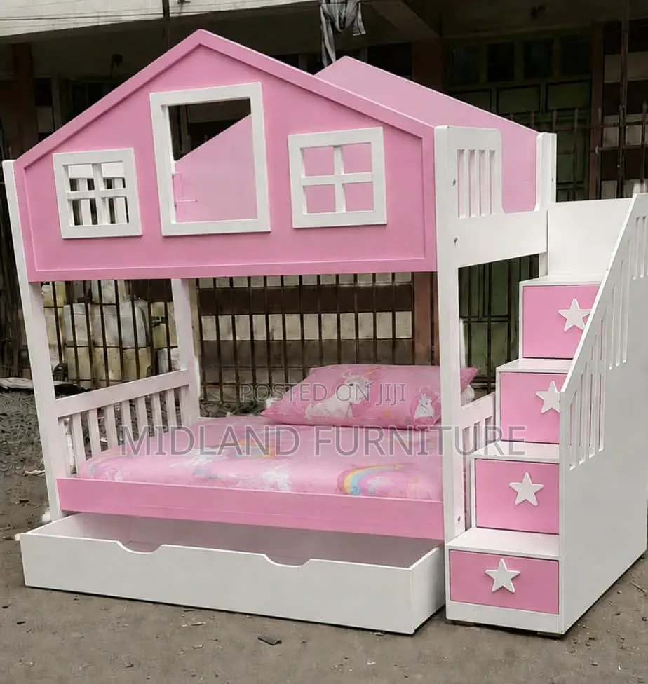 House Themed Kids Bunk Bed Available for Pickup Pay on Delivery 🚚