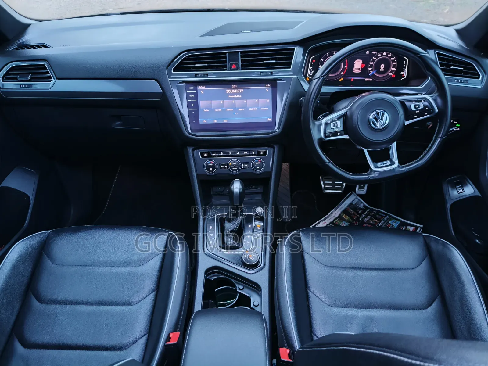 Volkswagen Tiguan 2.0T SEL Premium R-Line AWD 4MOTION 2019 Black