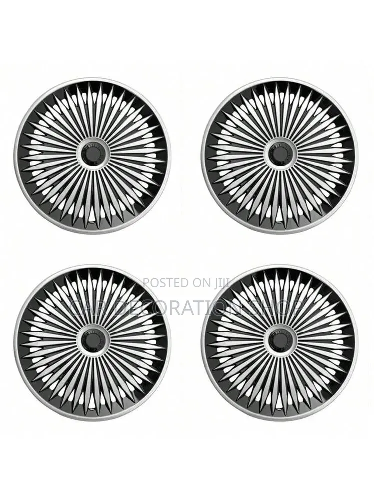 14" Wheel Covers With Aggressive Multi Spoke Blade Layout