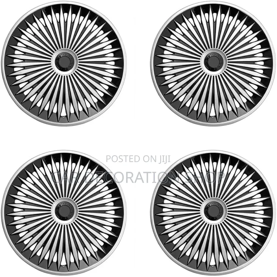 14" Wheel Covers With Aggressive Multi Spoke Blade Layout
