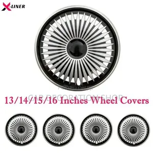 14" Wheel Covers With Aggressive Multi Spoke Blade Layout