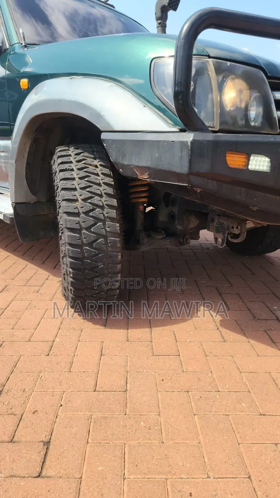 Toyota Land Cruiser Prado 1998 Green