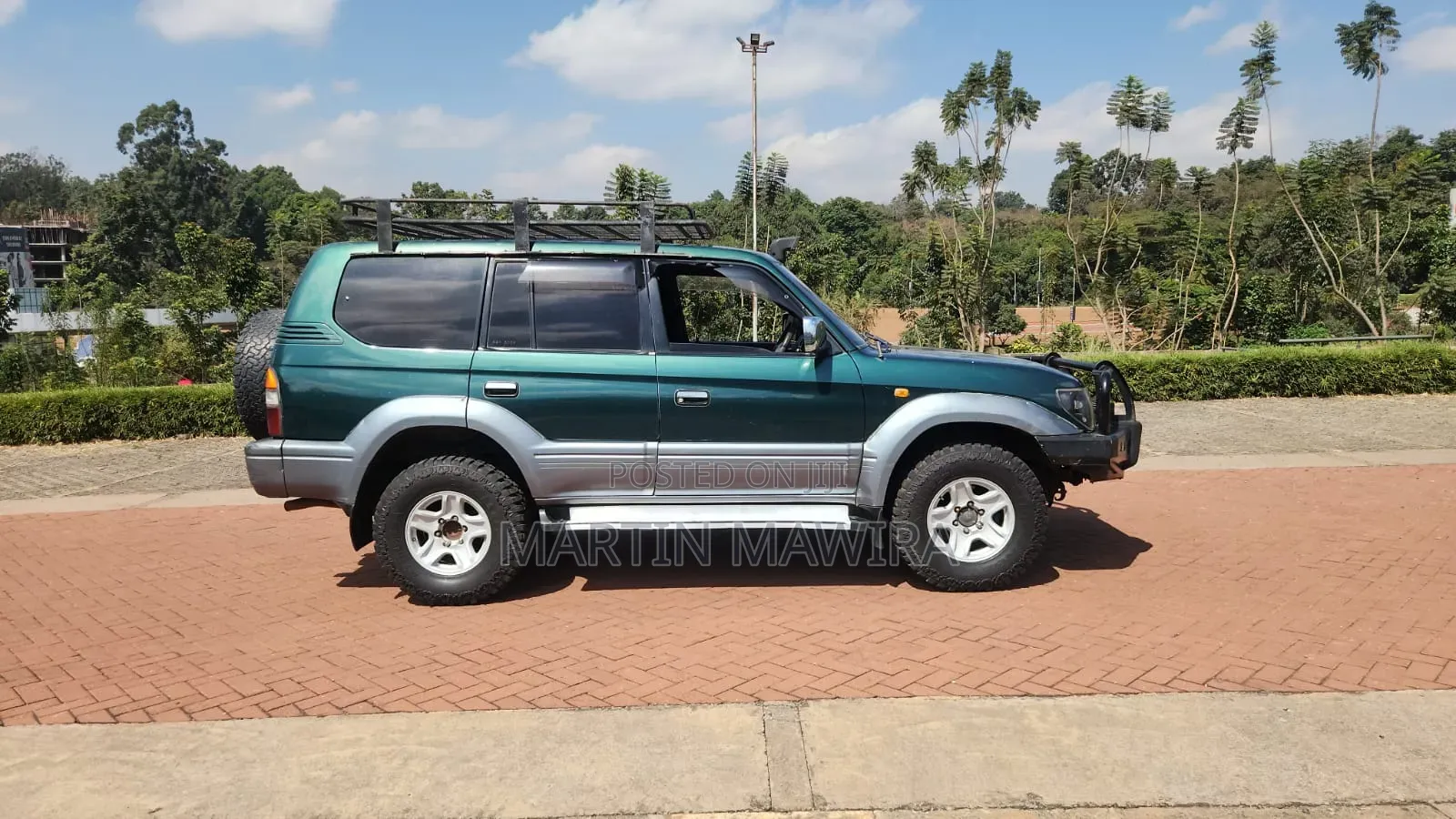 Toyota Land Cruiser Prado 1998 Green