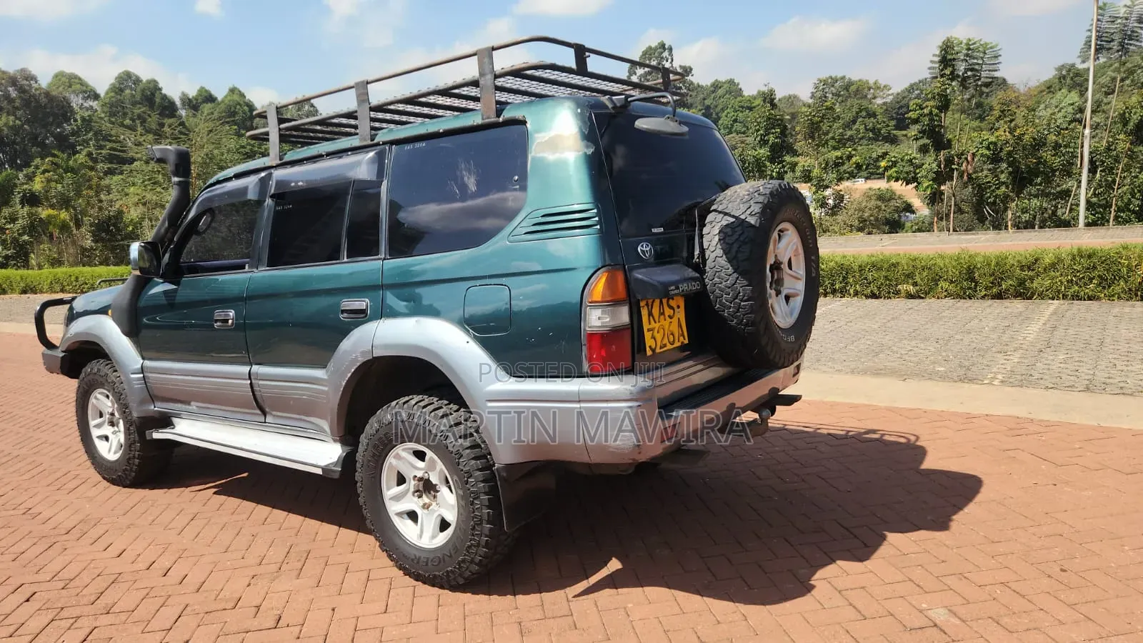 Toyota Land Cruiser Prado 1998 Green