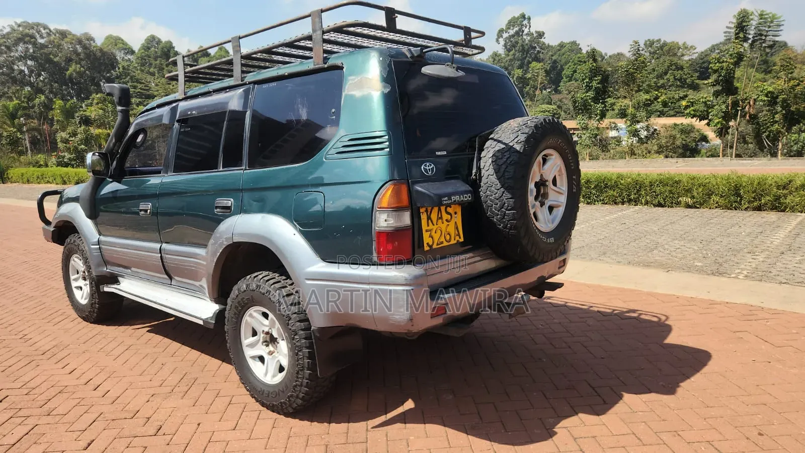 Toyota Land Cruiser Prado 1998 Green