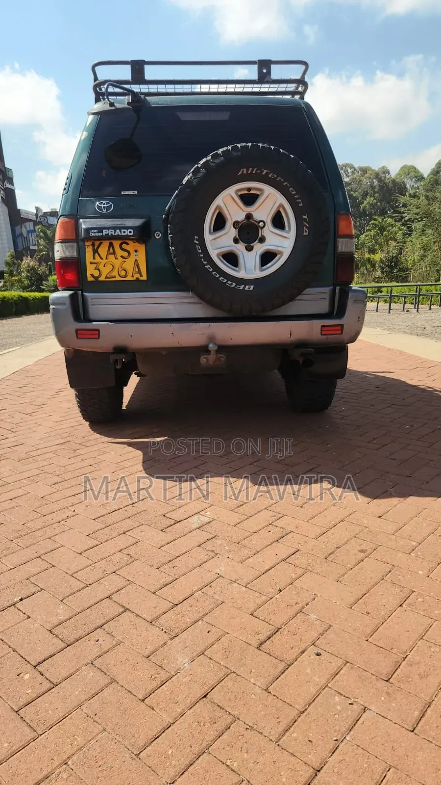 Toyota Land Cruiser Prado 1998 Green