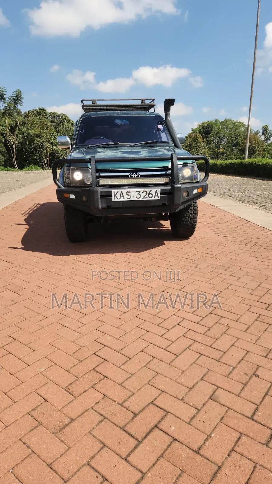 Toyota Land Cruiser Prado 1998 Green