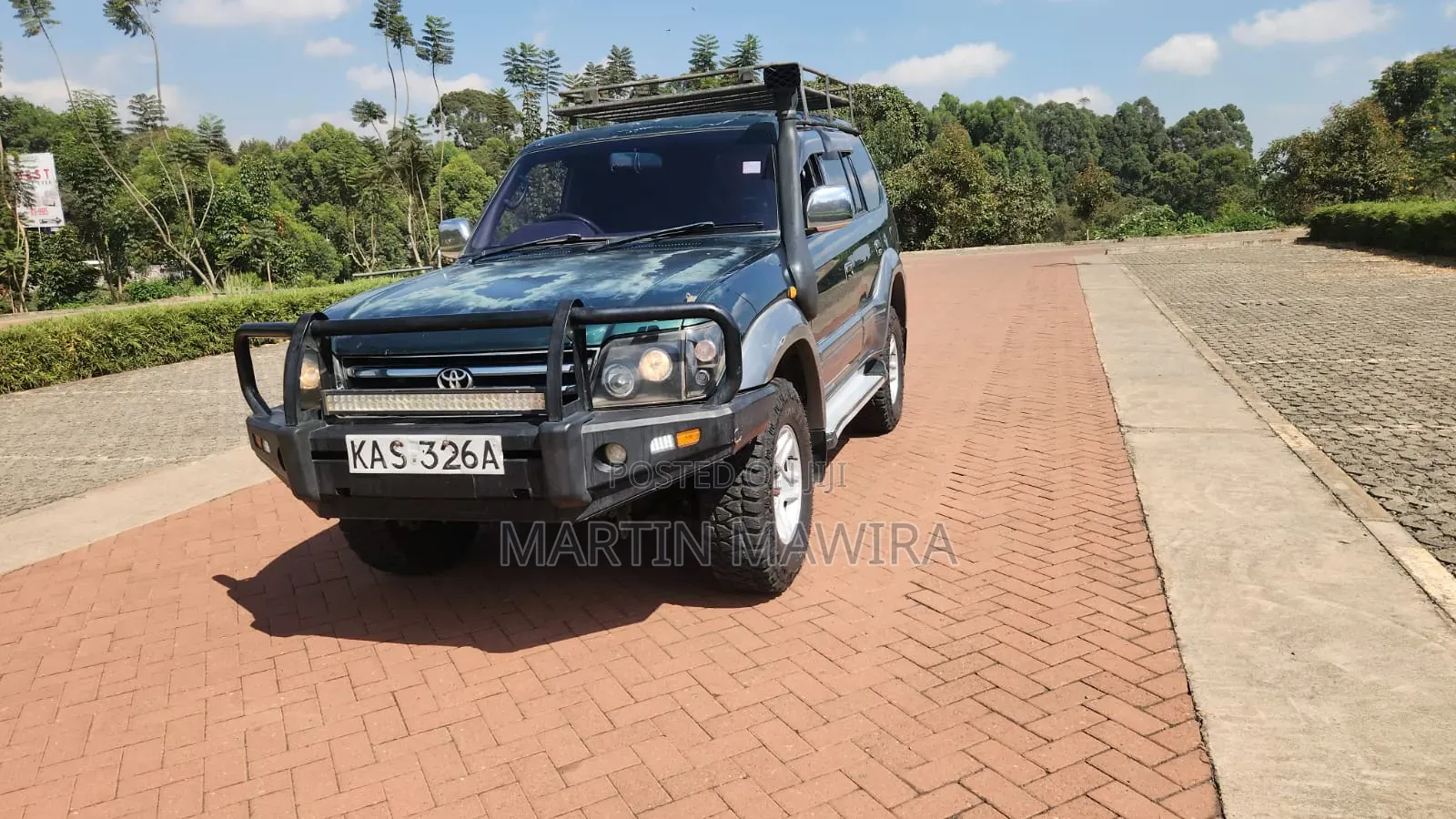 Toyota Land Cruiser Prado 1998 Green