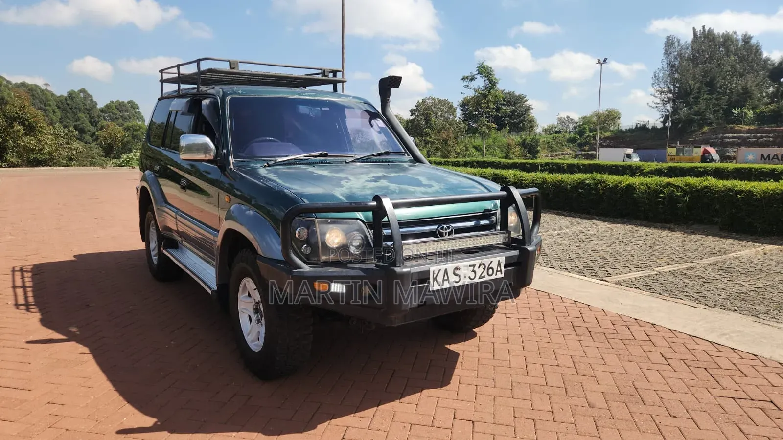 Toyota Land Cruiser Prado 1998 Green