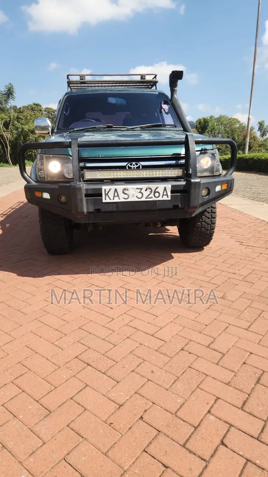 Toyota Land Cruiser Prado 1998 Green
