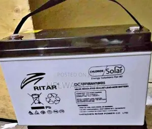 100Ah Ritar Deep Cycle Solar Battery