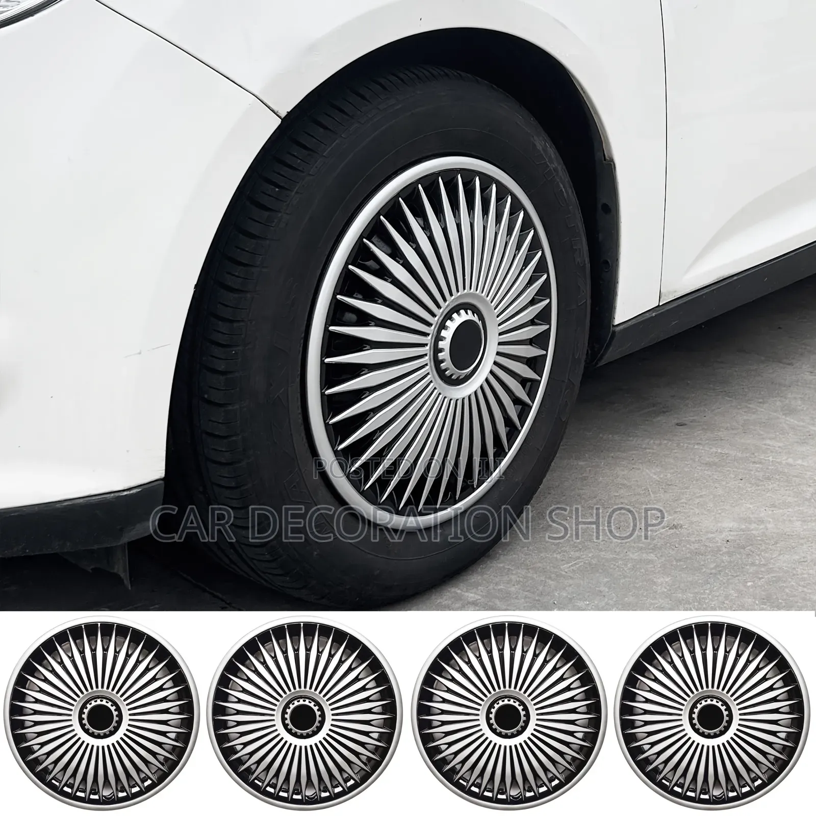 14"wheel Caps Fits Various Car Models in 4pc Set