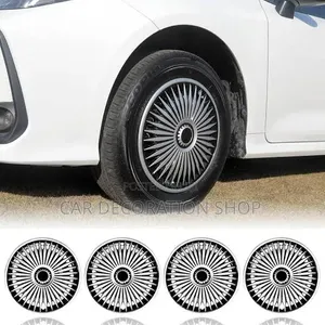14" Wheel Covers With Aggressive Multi Spoke Blade Layout