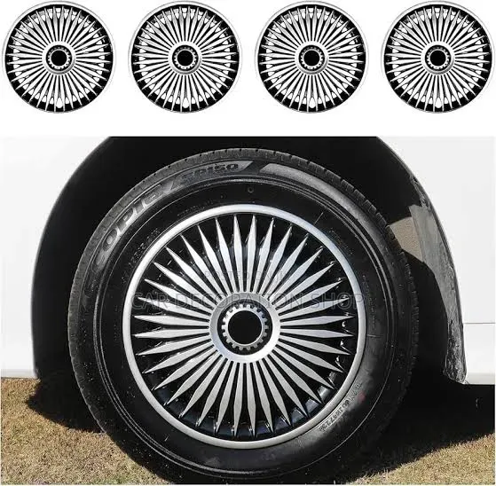 4pc 14/15" Classy Unique Plastic Wheel Caps