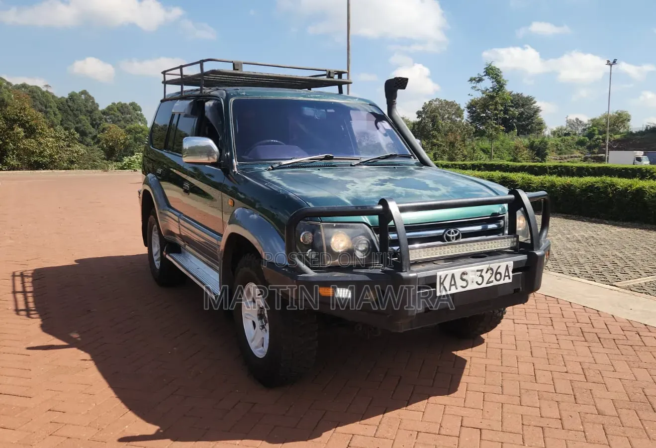 Toyota Land Cruiser Prado 1998 Green