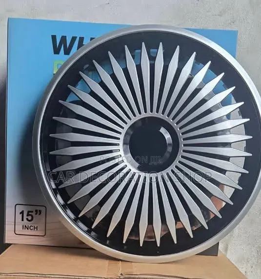 4pc 14/15" Classy Unique Plastic Wheel Caps