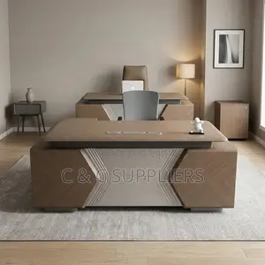 Modern Director's L-Shaped Desk-2000mm
