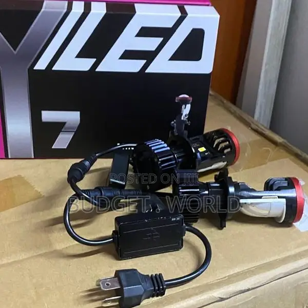 . H4 Y7 LED Headlight Bulb – Focused Projector Beam Automotive Lamp