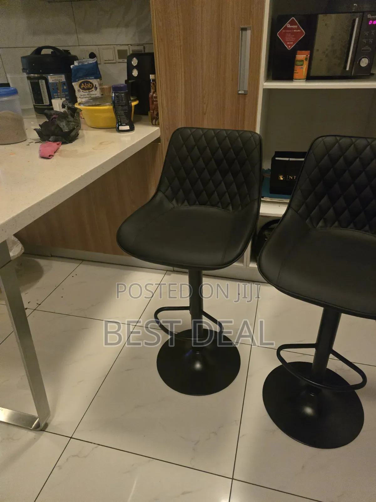 Black Bar Stool