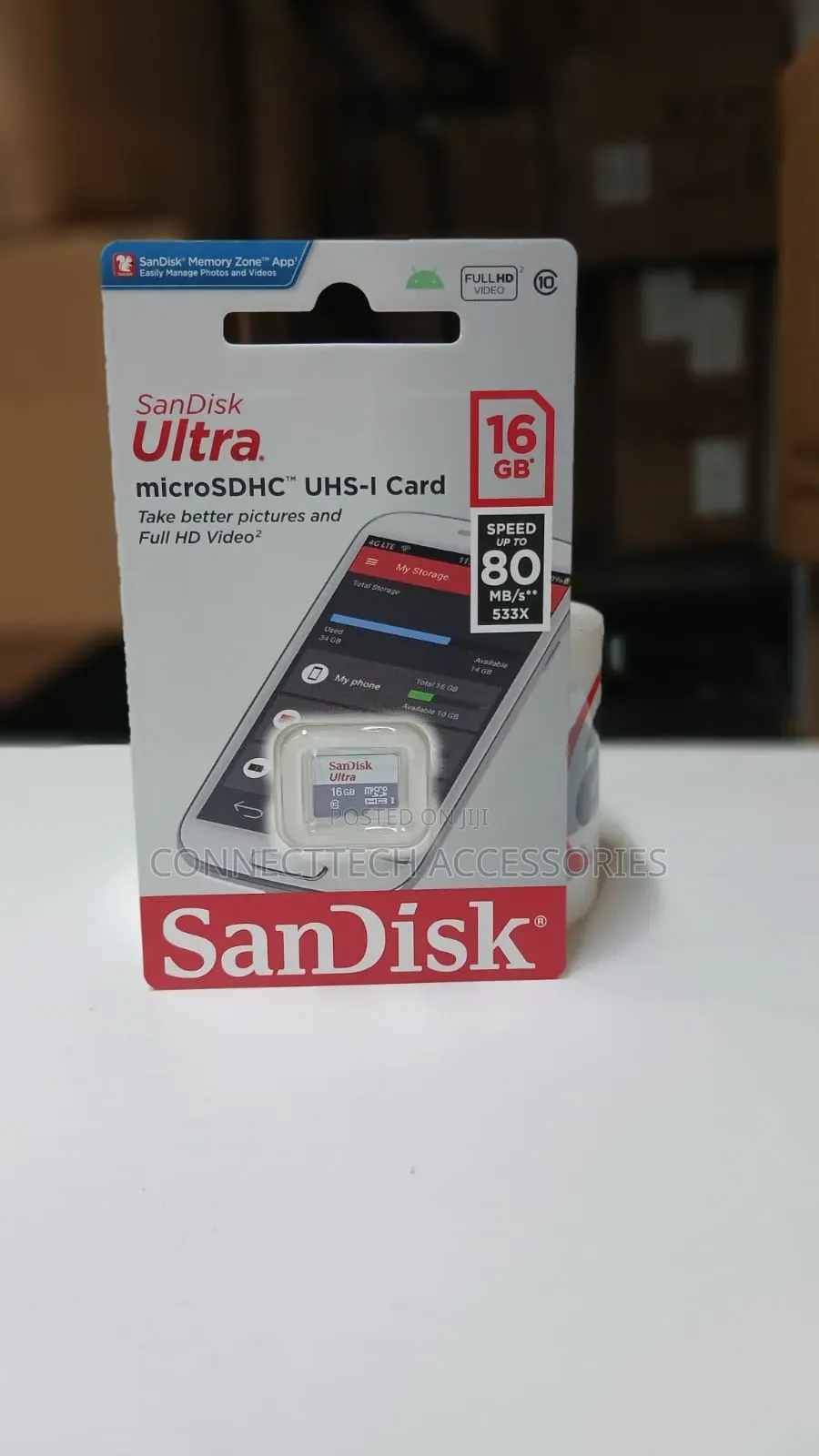 Sandisk Ultra Android Micro SDHC 16gb