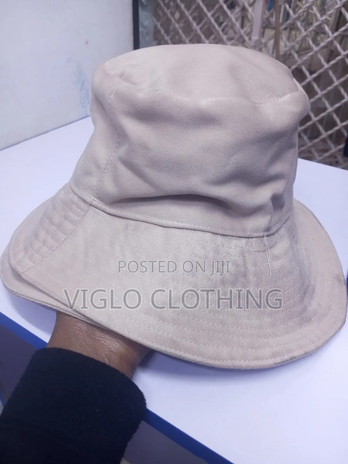 Beige Safari Hats and Bucket Hats