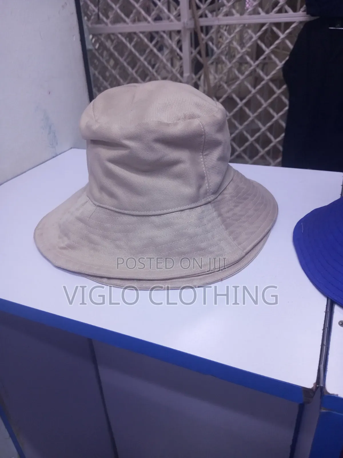 Beige Safari Hats and Bucket Hats