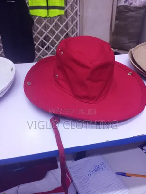 Red and Green Safari Hats