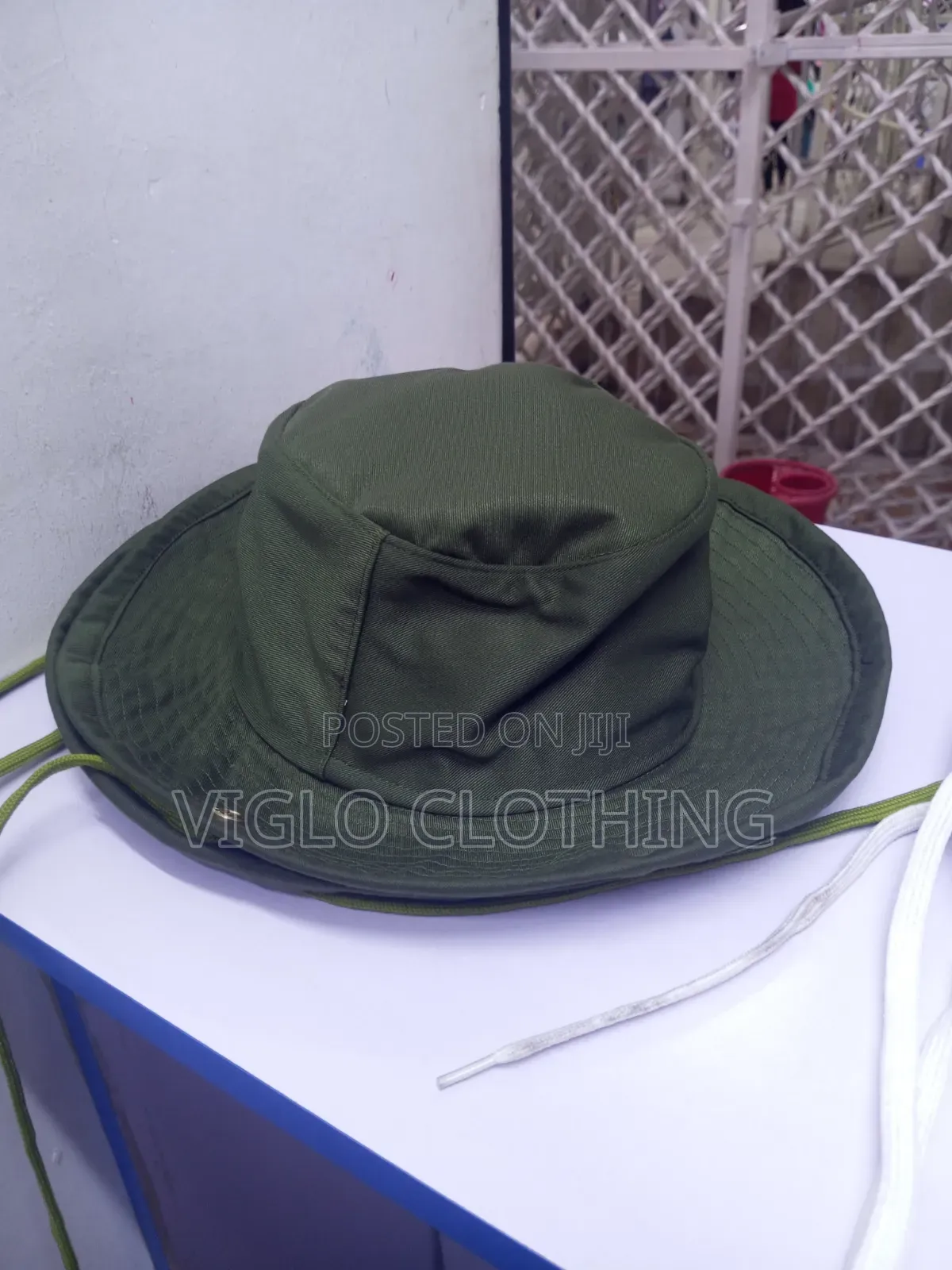 Red and Green Safari Hats