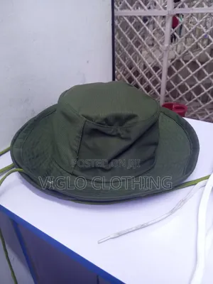 Red and Green Safari Hats