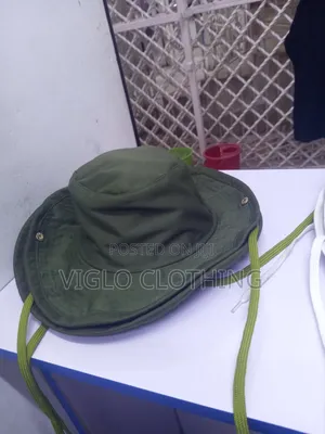 Red and Green Safari Hats