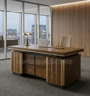 Modern 1.4m Executive Office Desk – Stylish Workspace