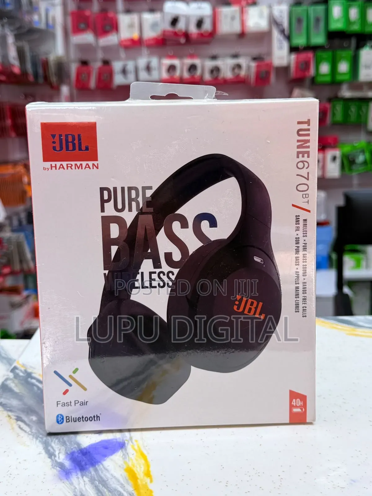 Tune 670Bt Pure Bass Headphones