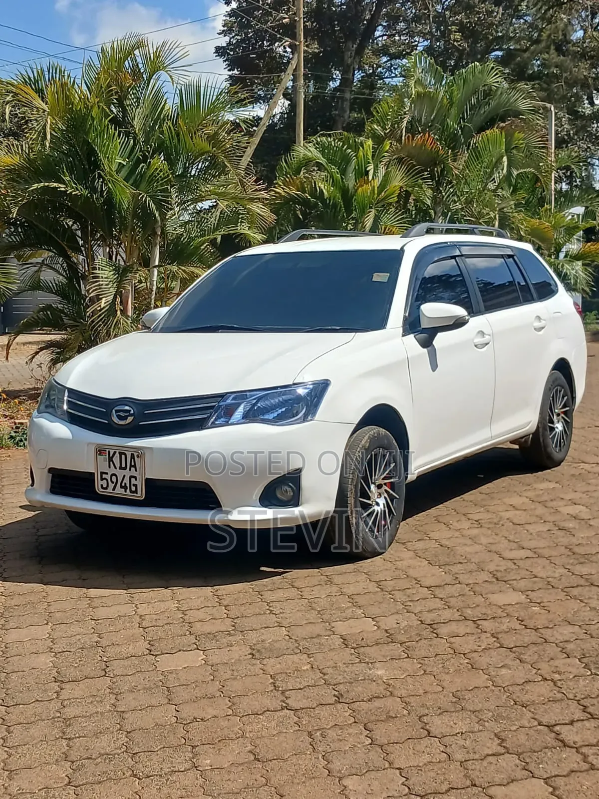 Toyota Corolla Fielder 2015 White