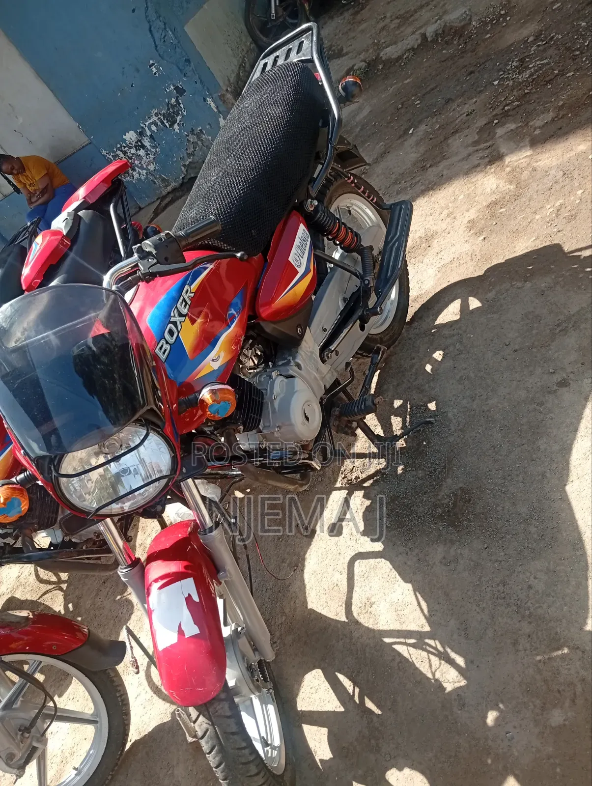 Bajaj Boxer 2025 Red
