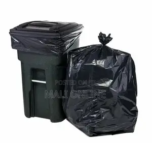 50PCS Trash Bags 60x80cm Garbage Bags Thick Bin Liners Commercial