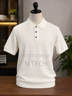 Wild Squirrel Men's Knit Polo Shirt(wholesale Only)