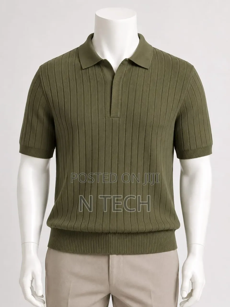 Wild Squirrel Men's Knit Polo Shirt(wholesale Only)
