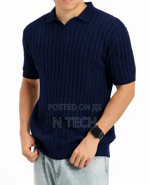 Wild Squirrel Men's Knit Polo Shirt(wholesale Only)