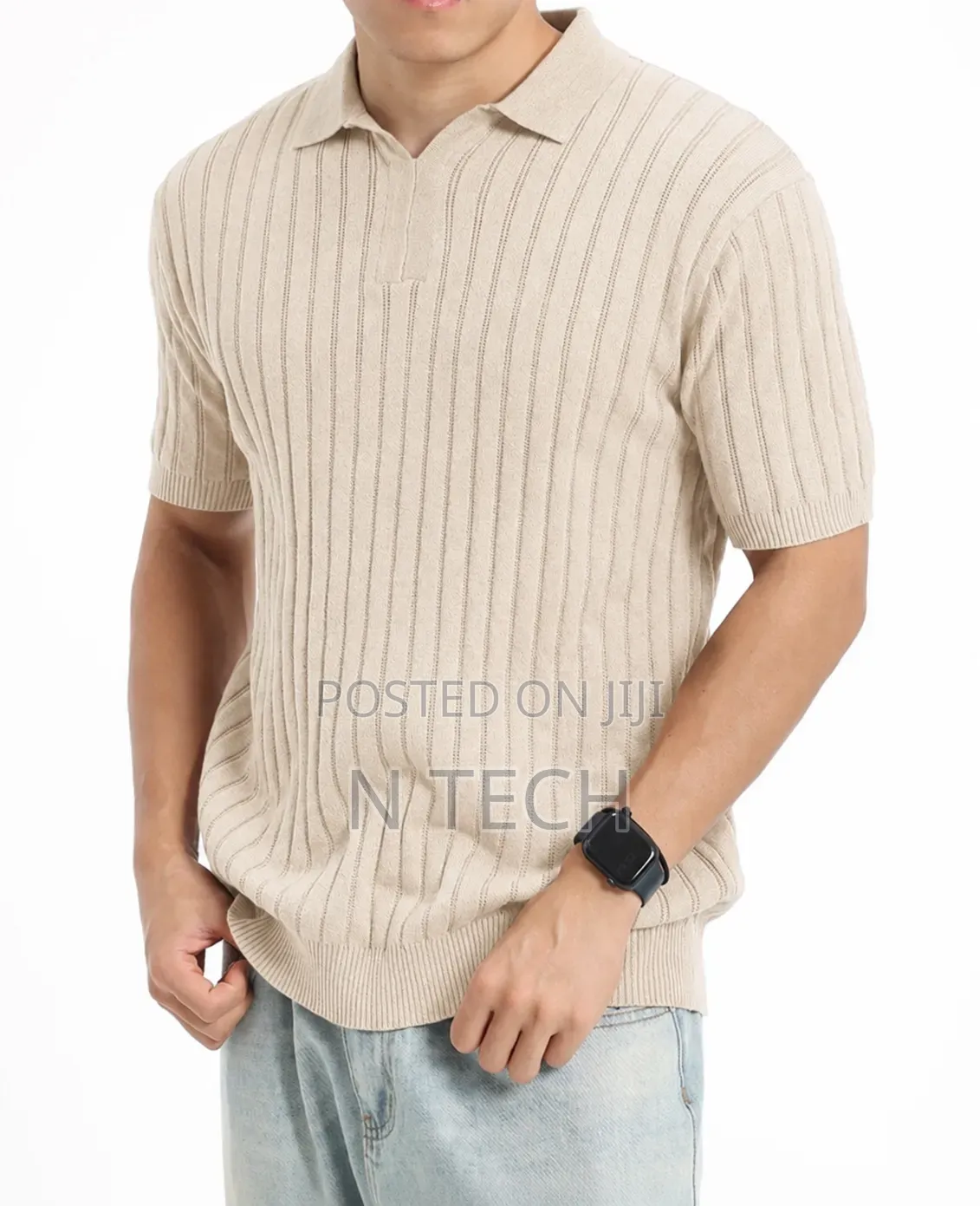 Wild Squirrel Men's Knit Polo Shirt(wholesale Only)