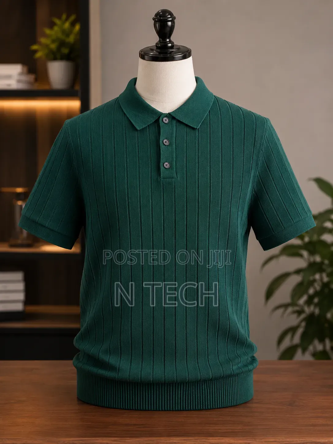 Wild Squirrel Men's Knit Polo Shirt(wholesale Only)