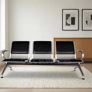 3-Link Semi Padded Airport Bench.
