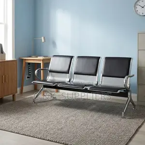 3-Link Semi Padded Airport Bench.