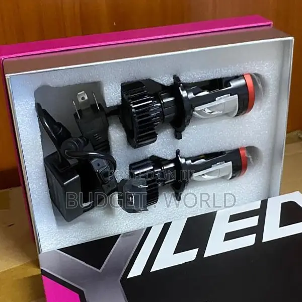H4 Y7 LED Projector Headlamp Bulb – Bright H4 Automotive Light