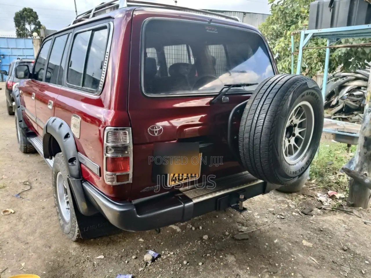 Toyota Land Cruiser 1997 Maroon